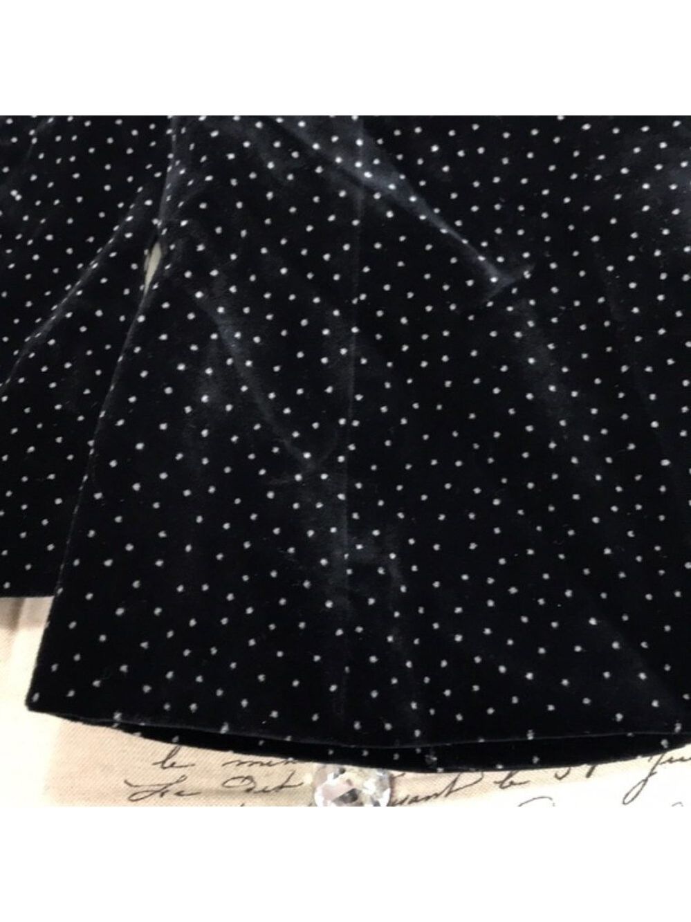 Theory Dotted Cinched Cotton Velveteen Blazer - Picture 10 of 10